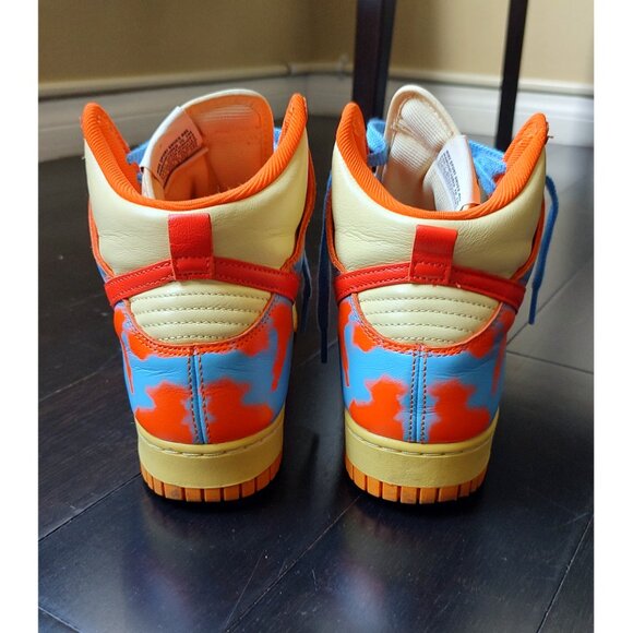 Nike Dunk High 1985 High SP | Safety Orange / Team Orange | Womens 10.5 (Mens 9) - Picture 7 of 13